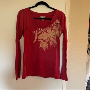 Lucky Brand long sleeve Tshirt